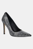 MICHAEL Michael Kors pantofi cu toc Elyse culoarea argintiu, 40F5EYHP3S.001