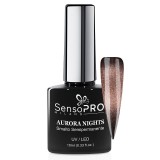 Cumpara ieftin Oja Semipermanenta Aurora Nights SensoPRO Milano 10ml, Sun Eclipse 27