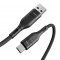 Cablu de date Veger AC02, Type-C, Fast Charge, Negru C711