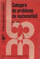 Culegere de probleme de matematica (Mihai Cocuz) foto