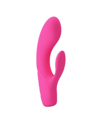 Vibrator Tim 12 Moduri Vibratii Silicon Roz 15.5 cm foto