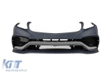 Bumper frontal design A potrivit pentru Mercedes GLS X166 2015-2019 Performance AutoTuning