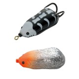 Creatura Tiemco Vajra Frog HSP-55 Hooking Special, Red Head/Silver Glitter, 5.5cm, 16.5g