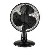 Ventilator de birou Equation Moe 4, 40 W, &Oslash; 30 cm, Negru