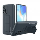 Husa Wozinsky Kickstand Husa Suport Din Silicon Pentru Xiaomi Poco M4 Pro 5G Bleumarin 9145576247525