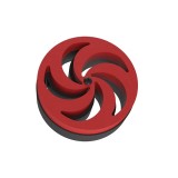 Atenuator de zgomot cu reglaj debit aer Heatpex Aria Connect, diametru 125 mm