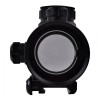 Red Dot Tube 46mm JS-Tactical, Negru, Montura Weaver, Airsoft, Metalic, Ajustabil, 5 Nivele Intensitate, Antireflex, CR2032