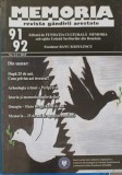 Memoria Revista Gandirii Arestata Nr. 2-3/2015 (91-92) - Colectiv, Istorie, Revista Culturala