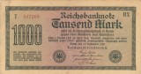 GERMANIA 1.000 marci 1922 VF+!!!