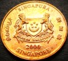 Moneda exotica 1 CENT - SINGAPORE, anul 2000 * cod 5188 = UNC, Asia