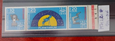 TS21 - Timbre serie DDR 1974 Mi1714 Planeratiu foto