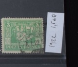 TS23 - Timbre serie Polonia - 1922 stampilat