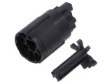 Conector HARTING M17 tată 12 pini crimpați inserturi contact