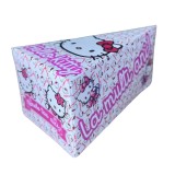 Cutie Felie Tort Personalizabil Model Hello Kitty Carton Lucios Ambalaj Cadou Petreceri Copii Aniversari, Oem