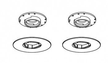 Sistem de fixare covorase Peugeot (tip nou) Bej foto
