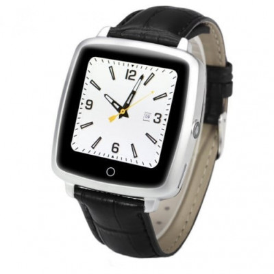 Ceas Smartwatch cu Telefon iUni U11C Plus, Bluetooth, Camera, 1.54 inch, Silver foto