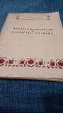 NOTATIA DANSURILOR SI EXERCITII LA BARA 1956