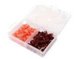 Conectori Kit Terminale Izolate NINIGI - 50 buc, IDC &amp; Crimpat, Roșii