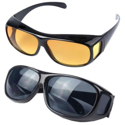 Set 2 perechi ochelari pentru condus HD Vision,cu protectie UV foto