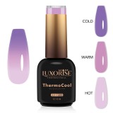 Cumpara ieftin Oja Semipermanenta Termica 3 Culori LUXORISE ThermoCool - Silent Lilac 10ml