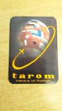 C9 2 - 1977 - Calendar de buzunar - aviatie - reclama TAROM