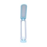 Lampa pentru birou, pliabila si portabila, 3 tipuri de lumina, putere 3W, touch, USB, bleu / ZTS 8245