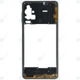 Samsung Galaxy M51 (SM-M515F) Husă mijlocie negru celeste GH98-46141A