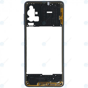 Samsung Galaxy M51 (SM-M515F) Husă mijlocie negru celeste GH98-46141A foto