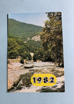 Calendar 1982 valea Putnei jud.Vrancea foto