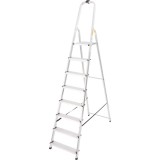 Scara aluminiu, Master, 7 trepte, platforma, max 125 kg, 2.37 m