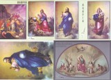 Bnk cp Lot 12 foto tip carte postala - subiect religie