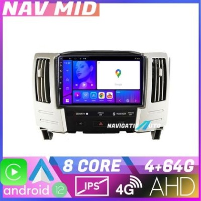 Navigatie Lexus RX300 2003 2008 EDOTEC-LITE Android Ecran 720P Octa Core 4 64 Carplay CarStore Technology foto