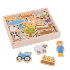 Set magnetic - Ferma PlayLearn Toys