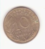 Franța 10 centimes 1982