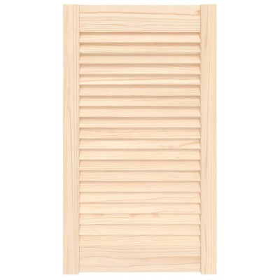 Usa de dulap cu design lambriu, 69x39,4 cm, lemn masiv de pin foto