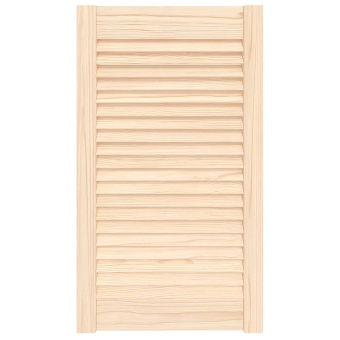 Usa de dulap cu design lambriu, 69x39,4 cm, lemn masiv de pin