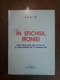 In sfichiul ironiei - Zadig / R2P3S, Alta editura