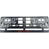 Set 2 bucati, suport numar inmatriculare Infiniti II