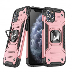 Husa Wozinsky Ring Armor Kickstand Tough Rugged Husa Pentru IPhone 11 Pro Roz 9111201919051