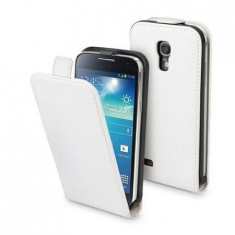 Husa Vertical Book Samsung Galaxy S4 i9500 White Muvit