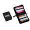 Set Carioci pe Baza de Apa, 2 in 1, pentru Pictura, Caligrafie, 100 Culori, Penar Negru, Corp Carioca Alb, 23.5 x 19.5 x 7.5 cm, Multicolor