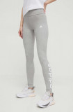 Adidas colanți GL0638 femei, culoarea gri, melanj GL0638