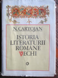 Istoria literaturii romane vechi- N.Cartojan