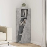 vidaXL Dulap de colț Alb 32x32x102cm Lemn compozit 889858