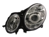 Far Mercedes Clasa E (W211) 03.2002-06.2006 TYC partea Stanga, tip bec H7+H7, cu motoras, far tip Hella