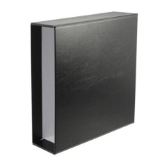 Etui Negru Caseta de protectie pentru albumu de monede Premium Maxi