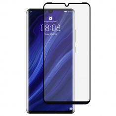 Folie Sticla MyScreen Diamond Edge pentru Huawei P30 Pro, 3D, Full Cover (Acopera tot Ecranul), Negru foto