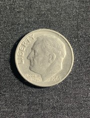 Moneda One Dime 1965 USA
