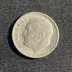 Moneda One Dime 1965 USA