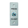 Buton de iesire, montaj ingropat, inox, LED, NO-NC-COM, IP65, 115 x 40 mm CSB-408LW SafetyGuard Surveillance, Oem